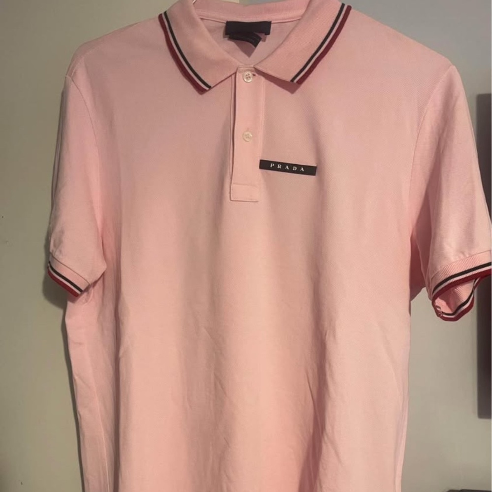 Pink PRADA POLO 100% Authentic in excellent condition